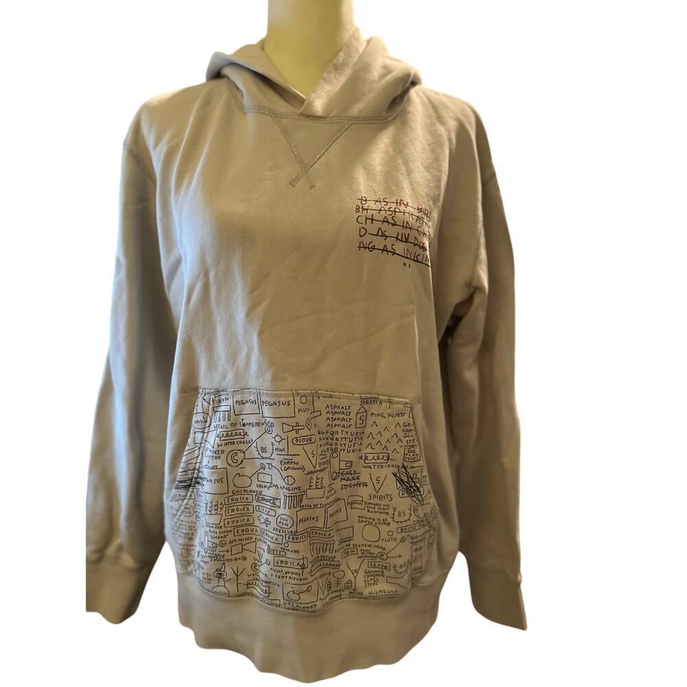 Uniqlo SPRZ NY Jean-Michel Basquiat Special Edition Hoodie, Streetwear, Medium